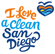 I Love a Clean San Diego Logo