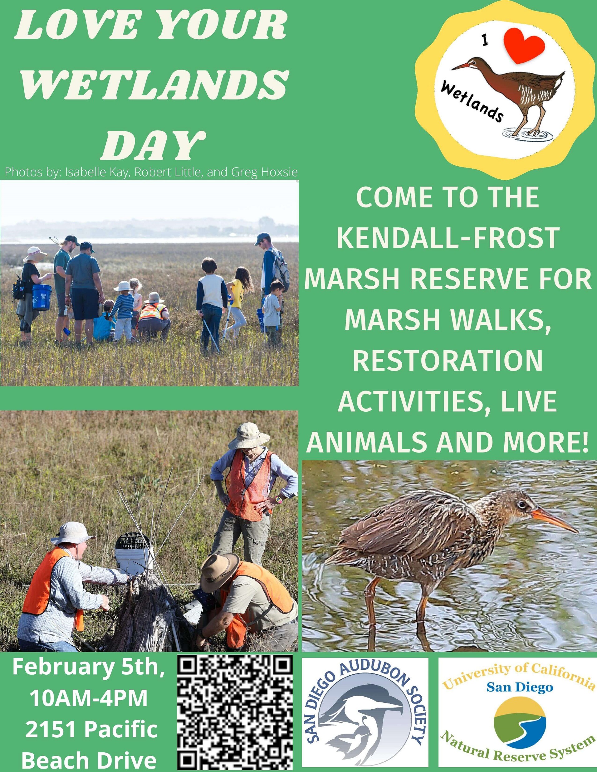 Flyer for Love Your Wetlands Day