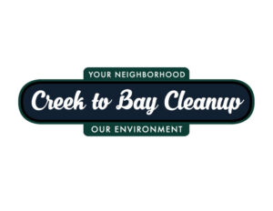 Creek to Bay virtual cleanup logo