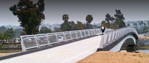 Photo of Mike Gotch Memorial Bridge over Rose Creek