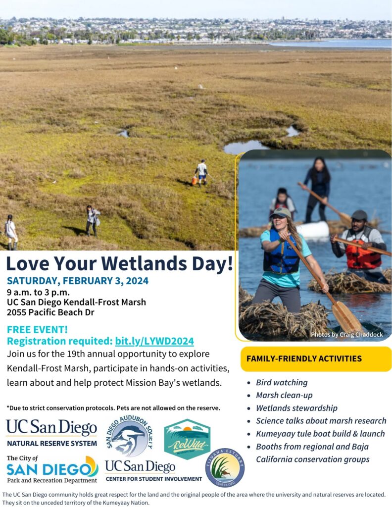 Flyer for Love Your Wetlands Day. Click on image for text details.