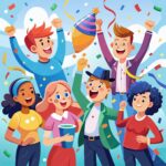 People celebrating.