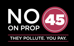 No on Prop 45: They pollute. You Pay.